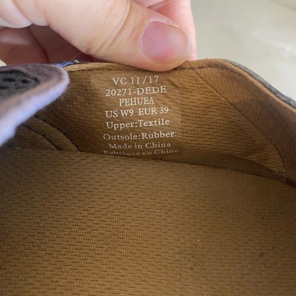 Olukai Dede Pehuea blue slip on shoes women's size 9 mesh sneakers - Picture 6 of 7